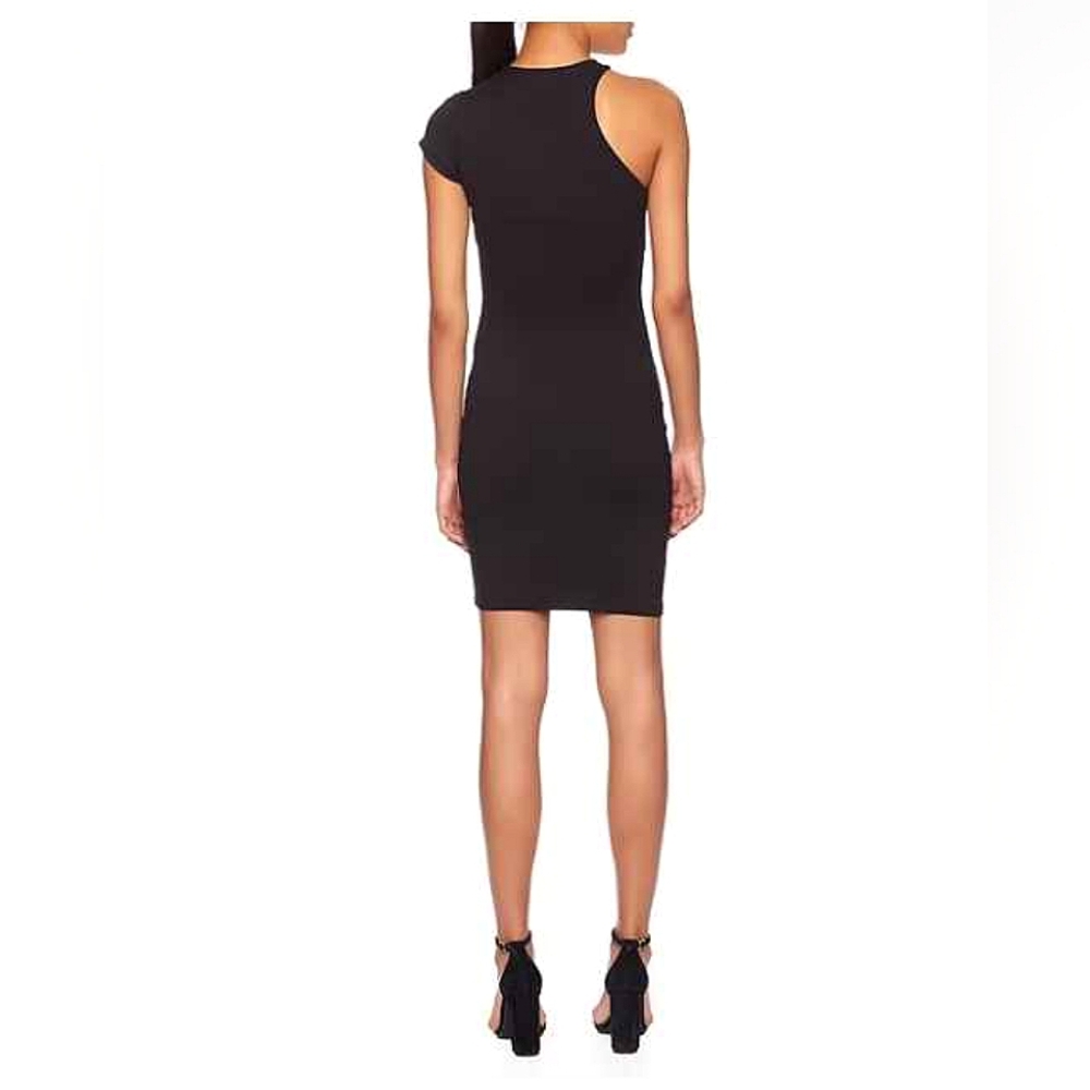 Susana Monaco One Shoulder Short Sleeve Mini Dress - Picture 2 of 11